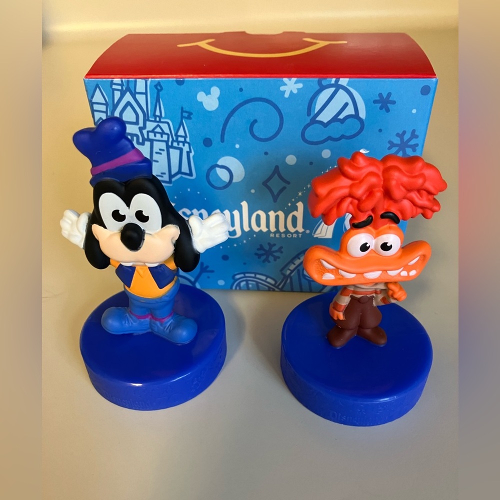 Disneyland 70th Anniversary McDonald’s Happy Meal Toy 2025 #25 - Goofy + Anxiety